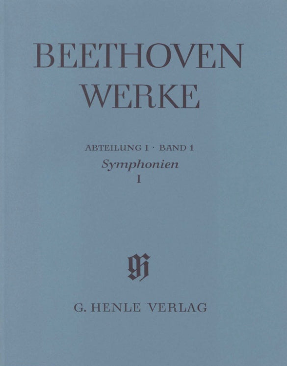 Symphonies Volume 1 No 1 and 2 Full Score
