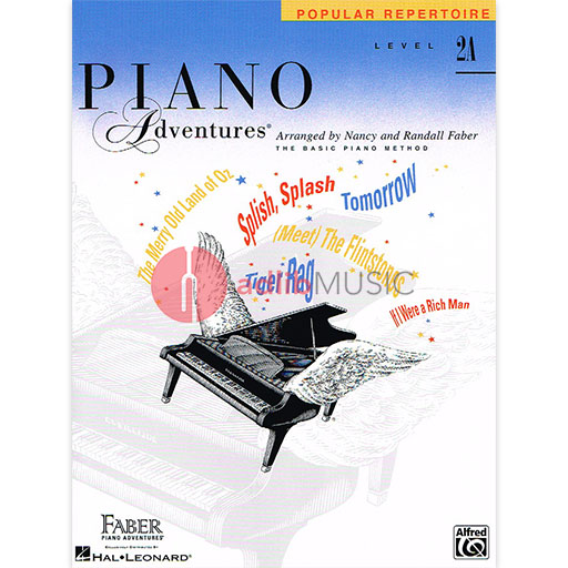 Piano Adventures Level 2A Popular Repertoire Book - Piano by Faber/Faber Hal Leonard 420236