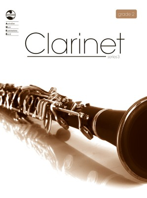 AMEB Clarinet Series 3 Grade 2 - Clarinet/Piano Accompaniment AMEB 1203089339