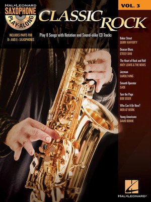 Classic Rock - Saxophone Play-Along Volume 3 - Saxophone Hal Leonard /CD