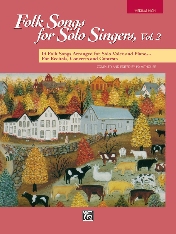 Folk Songs for Solo Singers Vol 2 Book Med/High