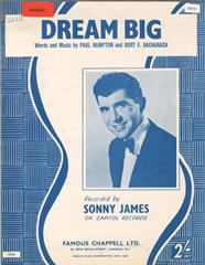 Dream Big - Sonny James - PVG (Digital Download)
