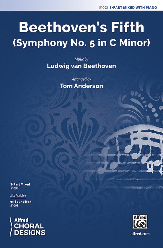 Beethoven's Fifth - 3 Part Mixed Choral Octavo (Digital Download)