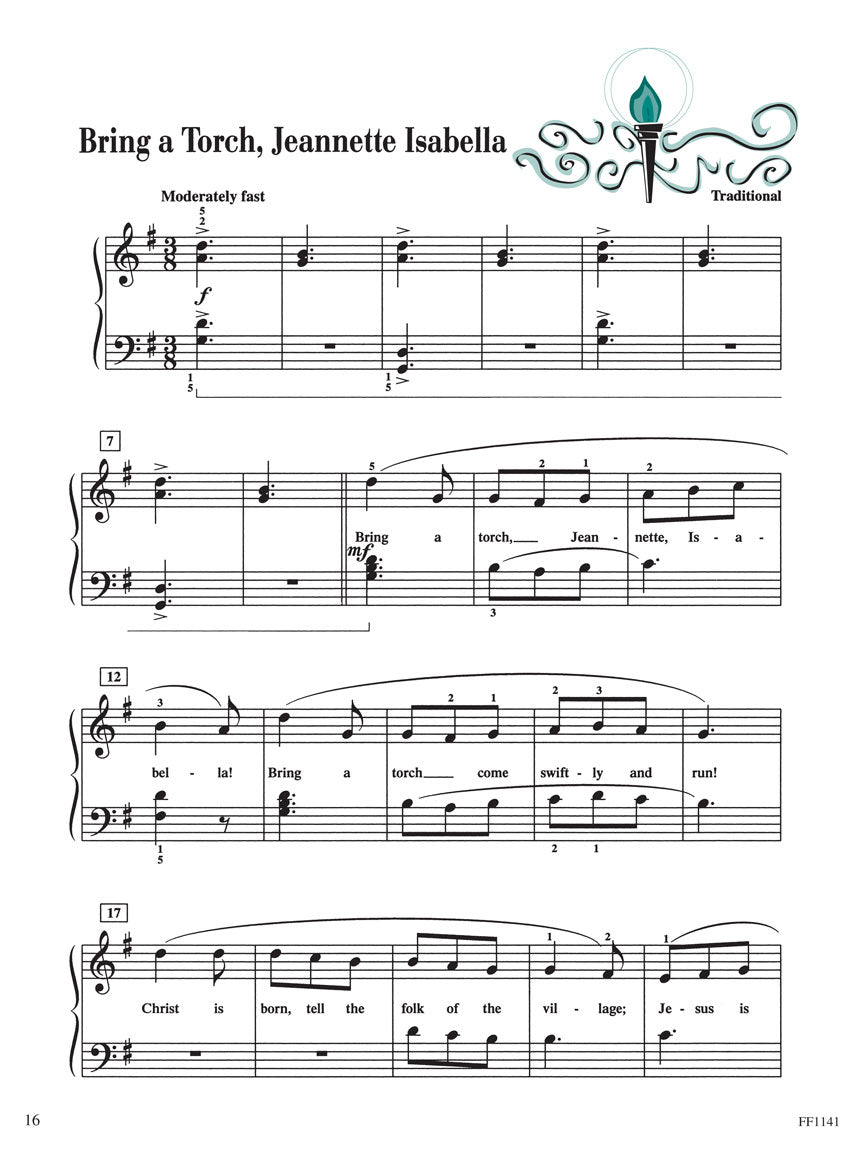 Piano Adventures Christmas Book - Level 3A