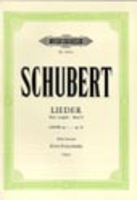 Schubert - 54 Songs Bk 2 - Classical Vocal Score High Voice - Peters EP8304A