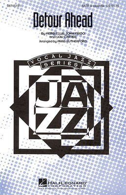 Detour Ahead - SATB Paris Rutherford Hal Leonard Choral Score Octavo