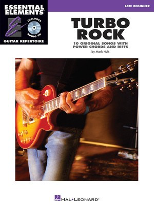 Turbo Rock - Eary Intermediate Essential Elements Guitar Repertoire - Mark Huls - Guitar Hal Leonard Guitar Solo /CD