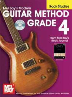 Modern Guitar Method Gr 4 Rock Studies Bk/Cd -