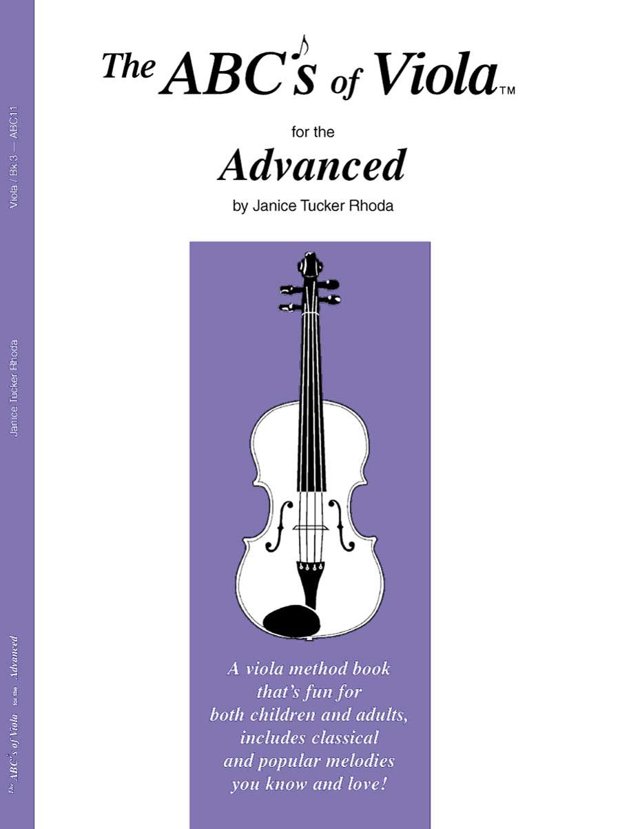 ABCs Of Viola Bk 3 Advanced