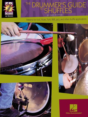 The Drummer's Guide to Shuffles - Dee Potter - Drums Hal Leonard /CD
