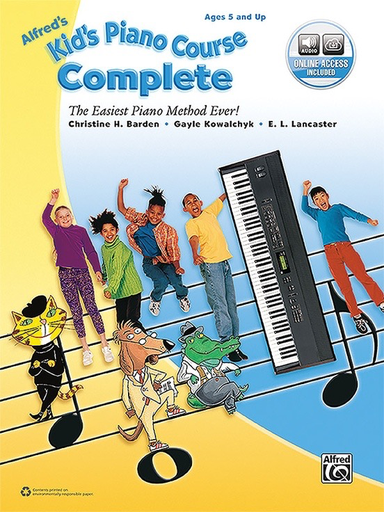 Alfred's Kid's Piano Course Complete Book/OA