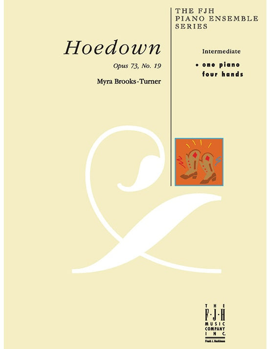 Hoedown, Opus 73, No. 19 - Piano (Digital Download)