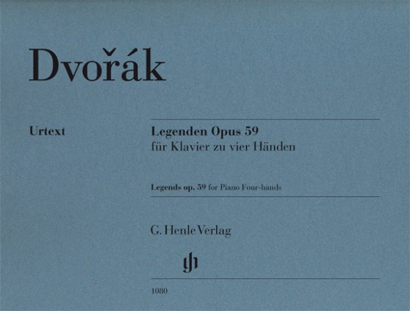 Dvorak - Legends Op59 - Piano 4 Hands Henle HN1080