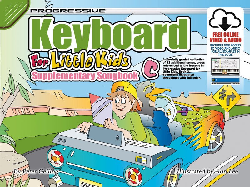 Progressive Kybd Meth Little Kids Supp Songbk C