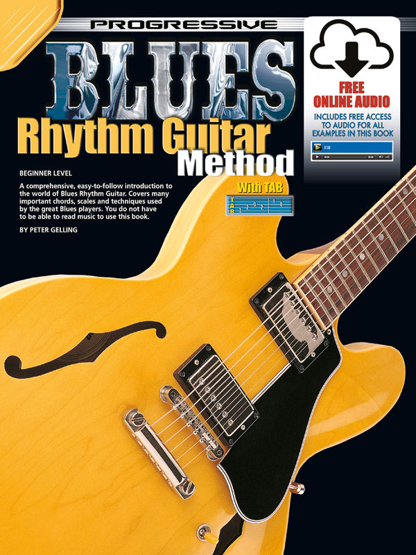 Progressive Blues Rhythm Guitar Method Bk/OLA