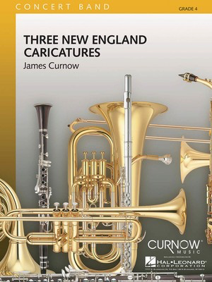 Three New England Caricatures - Grade 4 - Score and Parts - James Curnow - Curnow Music Score/Parts