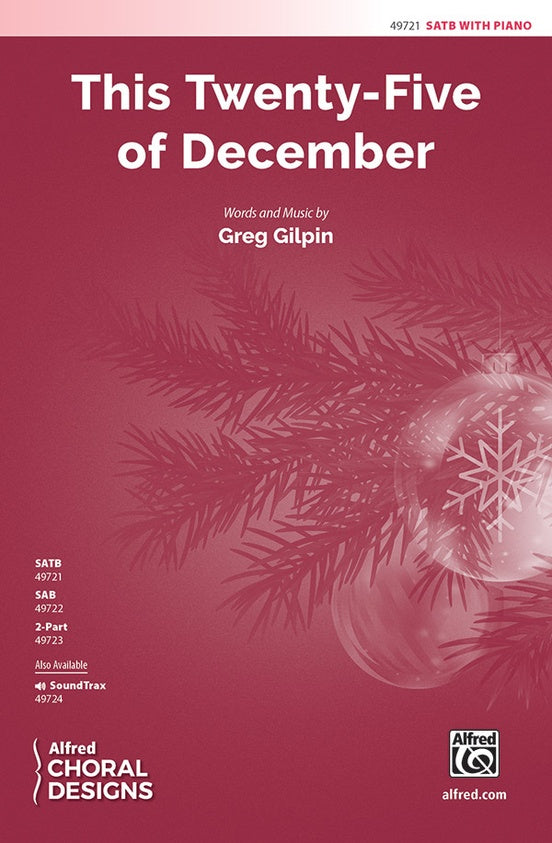This Twenty-Five of December - SATB Choral Octavo (Digital Download)