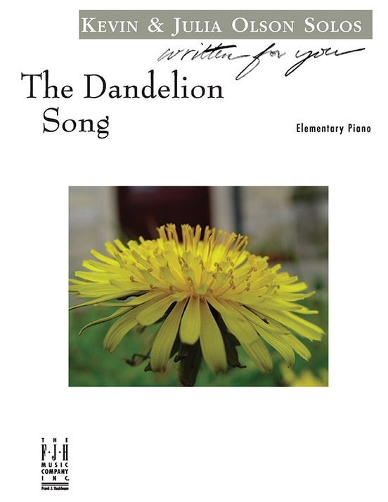 The Dandelion Song - Piano (Digital Download)