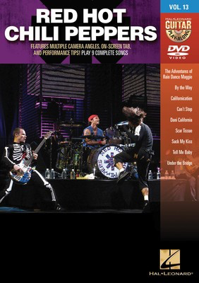 Red Hot Chili Peppers - Guitar Play-Along DVD Volume 40 - Guitar Hal Leonard DVD