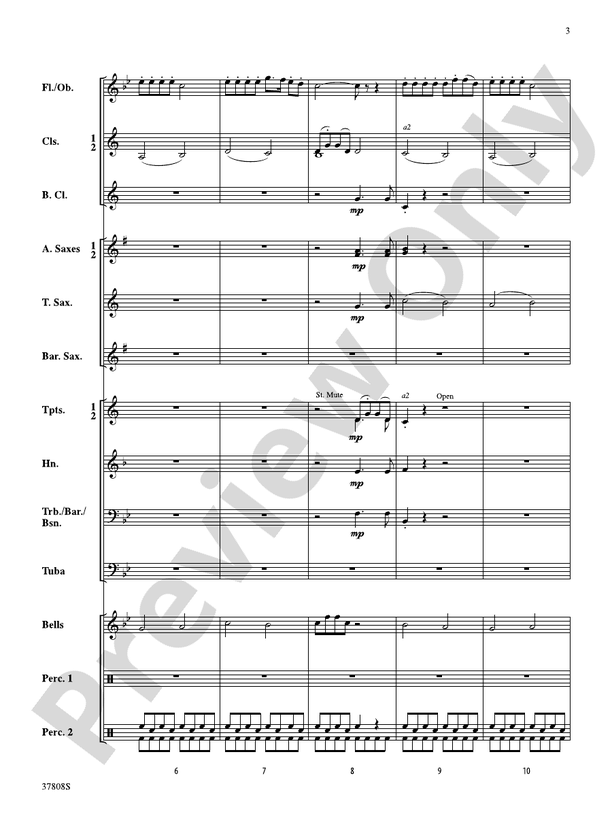 Old-Fashioned Sleigh Ride - Concert Band Conductor Score & Parts (Digital Download)
