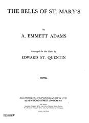 The Bells Of St Mary's - Arr. Edward St. Quentin - Piano Solo (Digital Download)