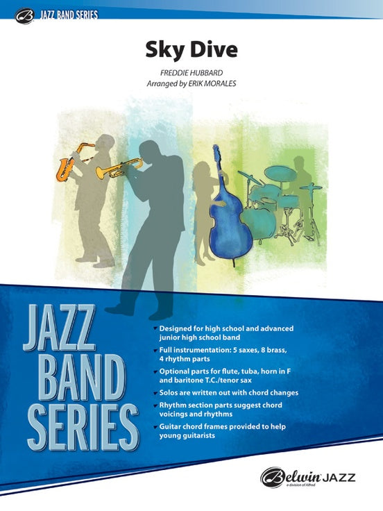 Sky Dive - Jazz Ensemble Conductor Score & Parts(Digital Download)