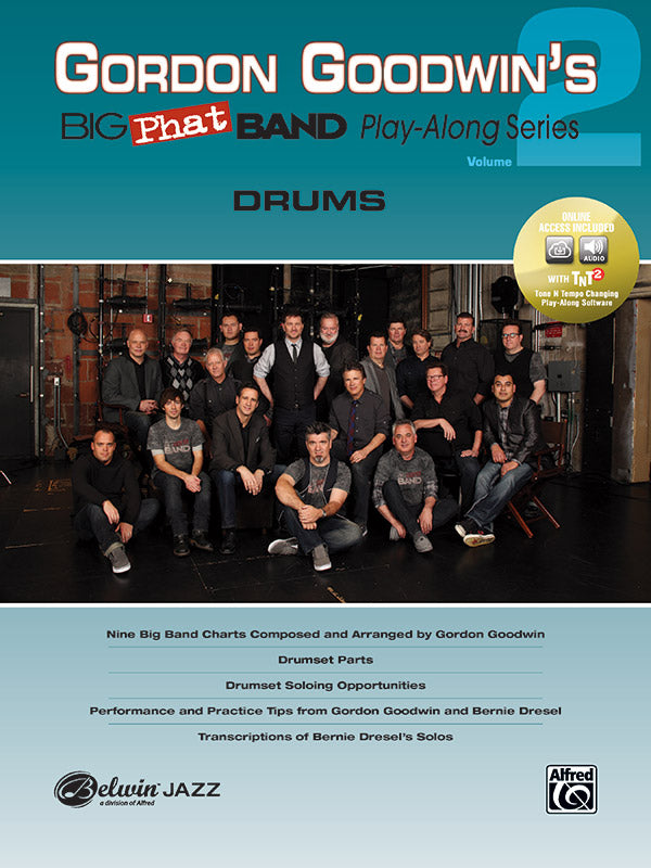 Big Phat Band Playalong Vol 2 Drums Bk/CD