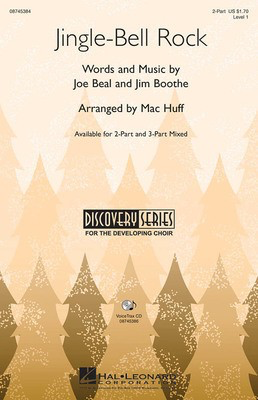 Jingle Bell Rock - 2-Part Mac Huff Hal Leonard Choral Score Octavo