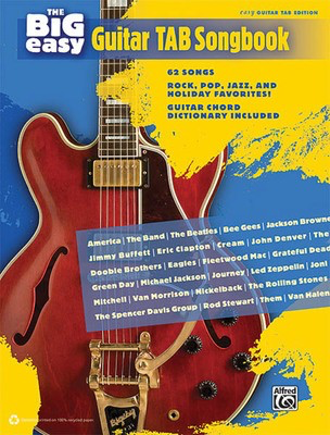 The Big Easy Guitar Tab Songbook - The Big Easy Songbook Series - Various - Guitar Alfred Music Easy Guitar