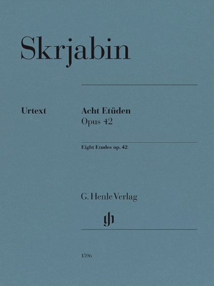 Scriabin - 8 Etudes Op42 Piano Henle HN1596