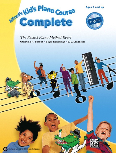 ALFREDS KIDS PIANO COURSE COMPLETE BK/CD - Alfred Music - Out Of Print