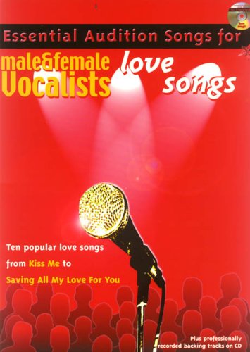 ESSENTIAL AUDITION SONGS LOVE SONGS PVG BK/CD