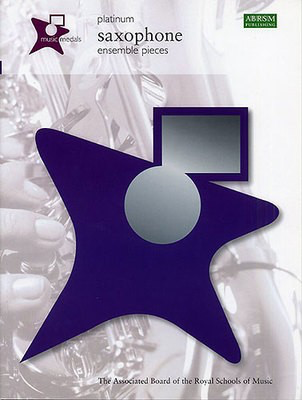 Music Medals Saxophone Ensemble Pieces Platinum