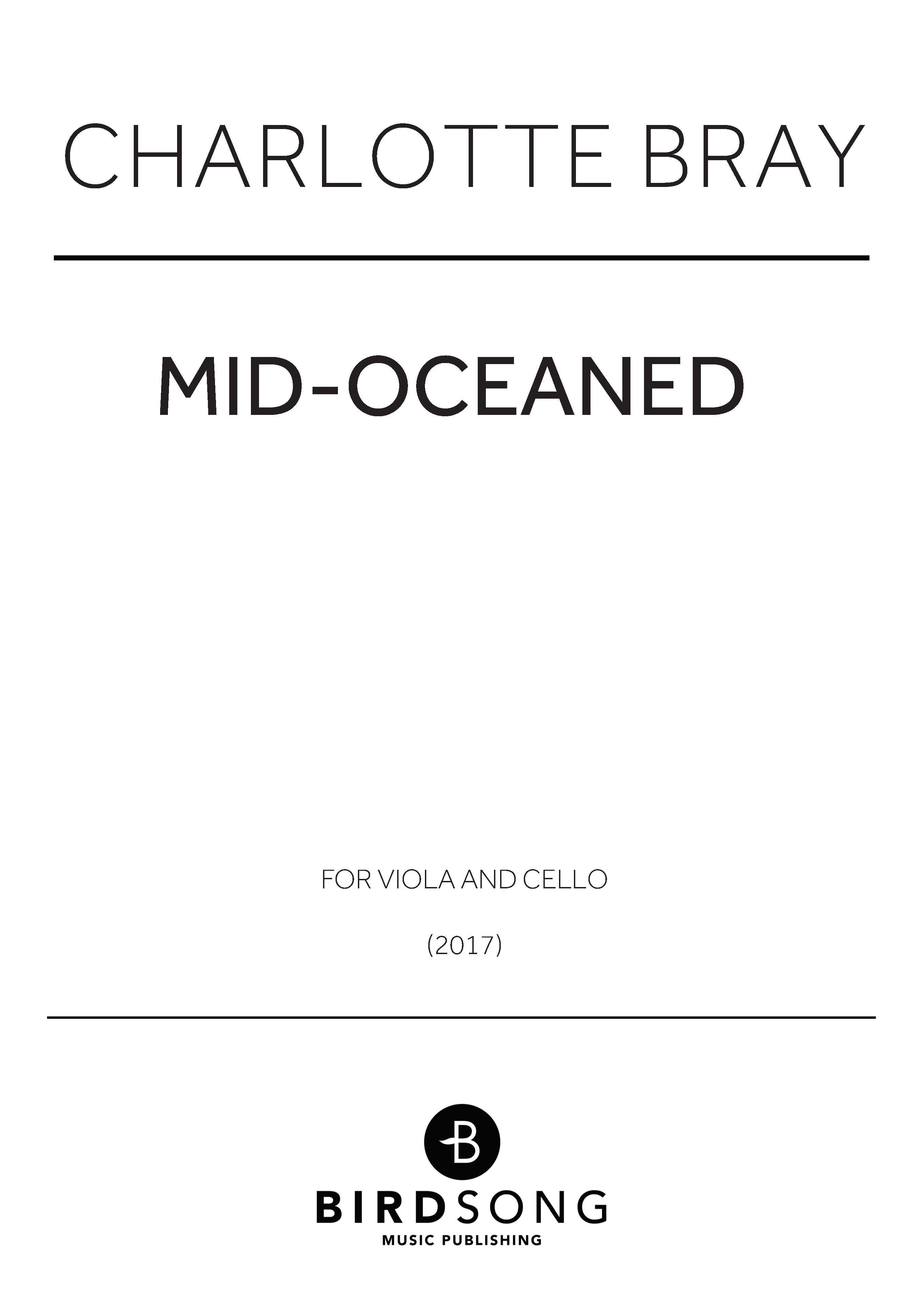 Mid-Oceaned - Cello, Viola Duet (Digital Download)