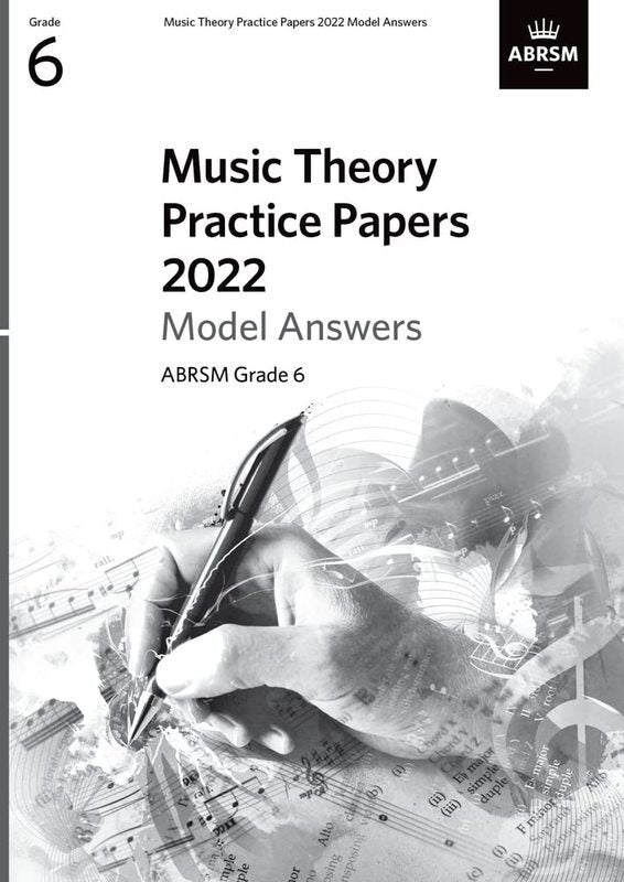 ABRSM Music Theory Model Answers 2022 Grade 7 - ABRSM ABRSM 9781786015280