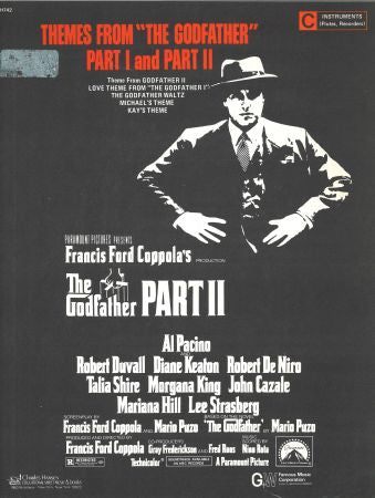 Kay's Theme (from 'The Godfather Part II') - C Instrument Duet (Digital Download)