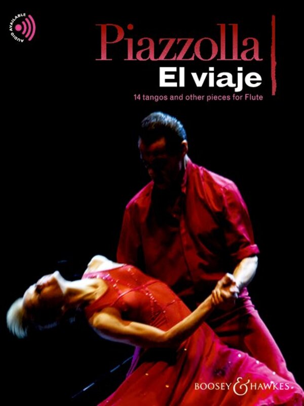 Piazzolla - El Viaje 14 Tangos & Other Pieces - Flute BK/OLA