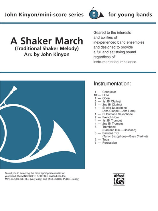 A Shaker March - Concert Band Conductor Score & Parts (Digital Download)