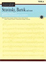 Stravinsky, Bartok and More - Volume 8 - The Orchestra Musician's CD-ROM Library - Viola - Bela Bartok|Igor Stravinsky - Viola Hal Leonard CD-ROM
