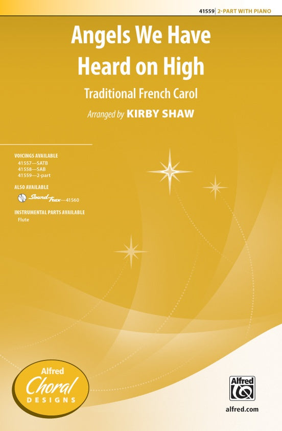 Angels We Have Heard on High – 2-Part Choral Octavo (Digital Download)