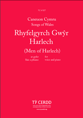 Rhyfelgyrch Gwyr Harlech (Men of Harlech) - Voice/Piano (Digital Download)