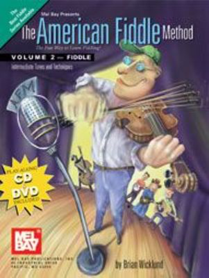 American Fiddle Method Vol 2 Fiddle Bk/Cd/Dvd -