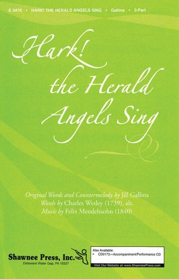 Hark! The Herald Angels Sing - 2-Part Jill Gallina Shawnee Press Choral Score Octavo
