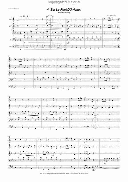 Swinging Europe - Brass Quintet Uetz BU5025