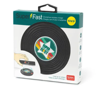 Vinyl Record Super Fast Smartphone Wireless Charger