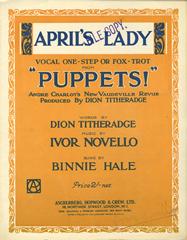 April's Lady (from 'Puppets') - Vocal/Piano (Digital Download)