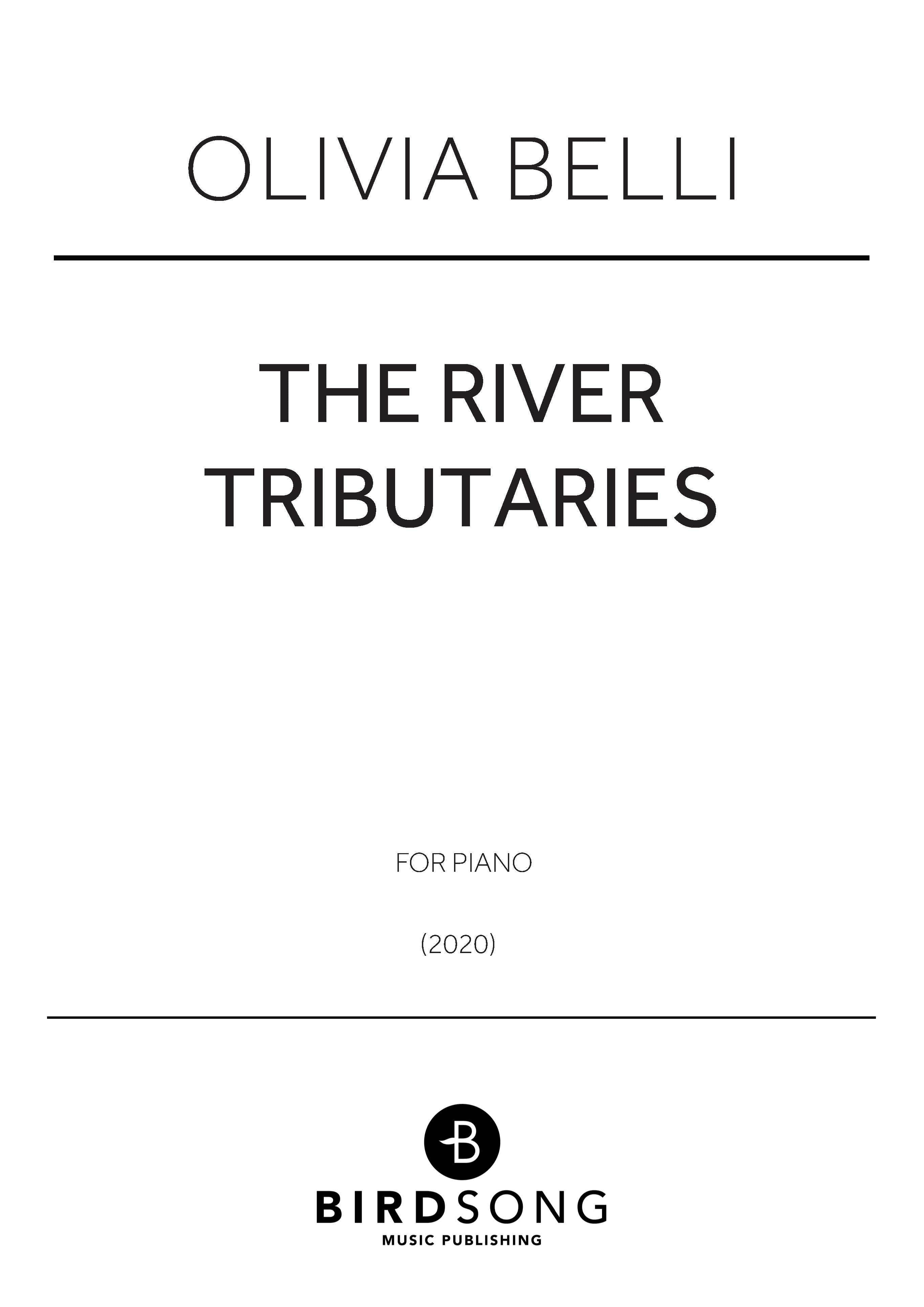 Belli - The River Tributaries - Piano Solo (Digital Download)