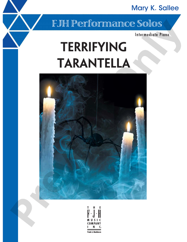 Terrifying Tarantella - Piano (Digital Download)