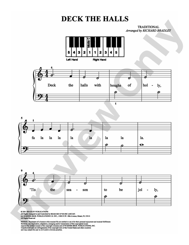 Deck the Halls - DSM-PS-0007152 - Easy Piano (Digital Download)