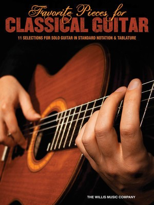 Favorite Pieces for Classical Guitar - Various - Classical Guitar Willis Music Guitar TAB